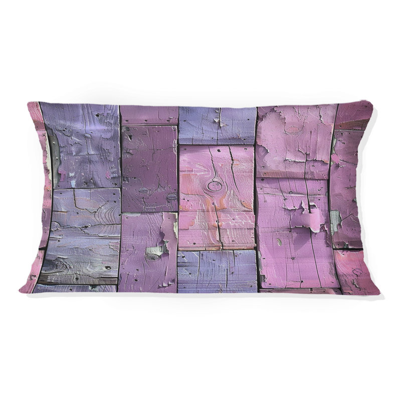 Coussin lombaire en bois récupéré I