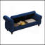 Banc de lit en velours capitonné avec rangement 64,5 po-2143219897