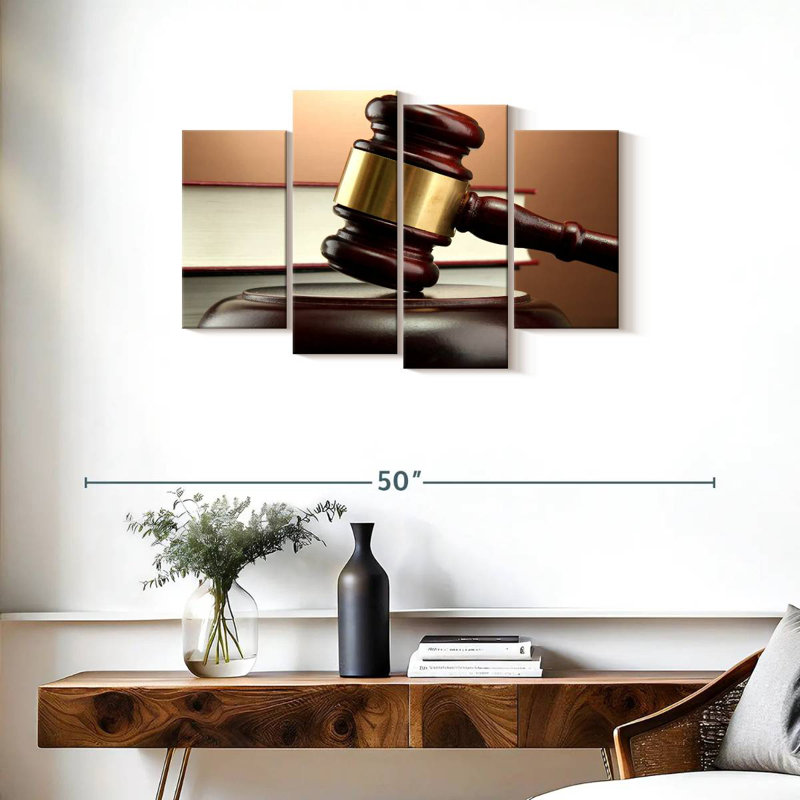 Alcaraz Law, 22" H x 36" W