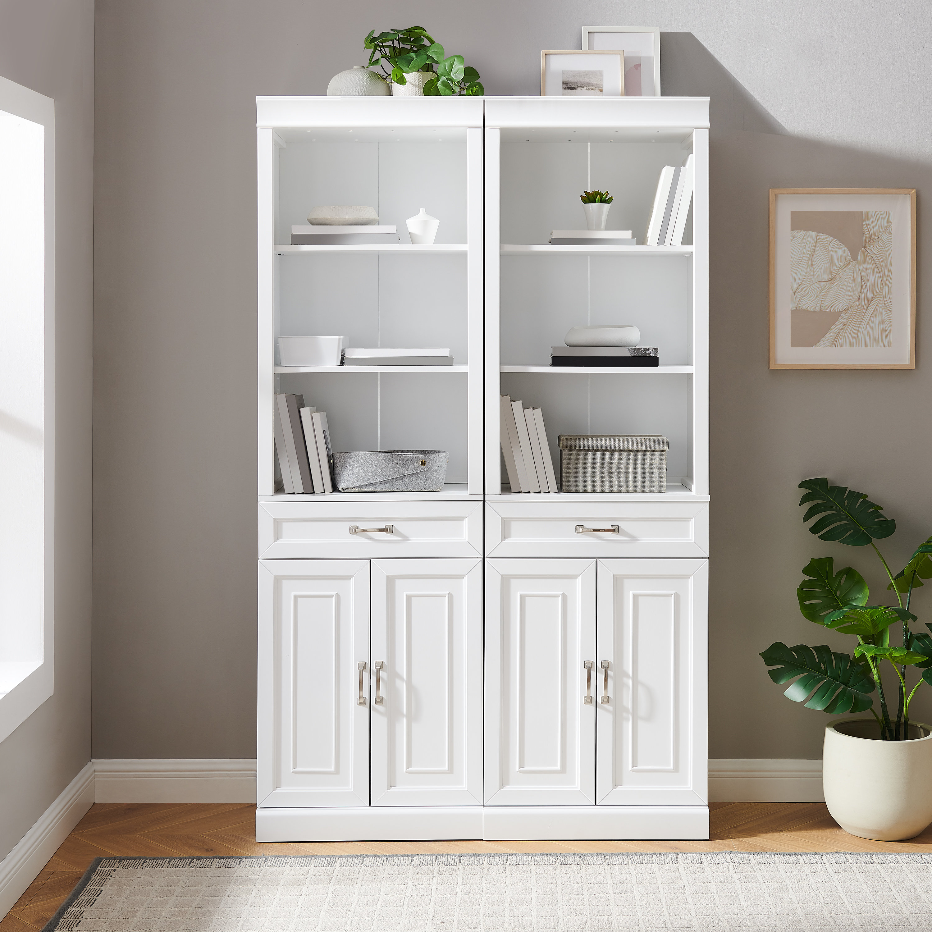 Andover Mills™ Casner Storage Bookcase & Reviews | Wayfair