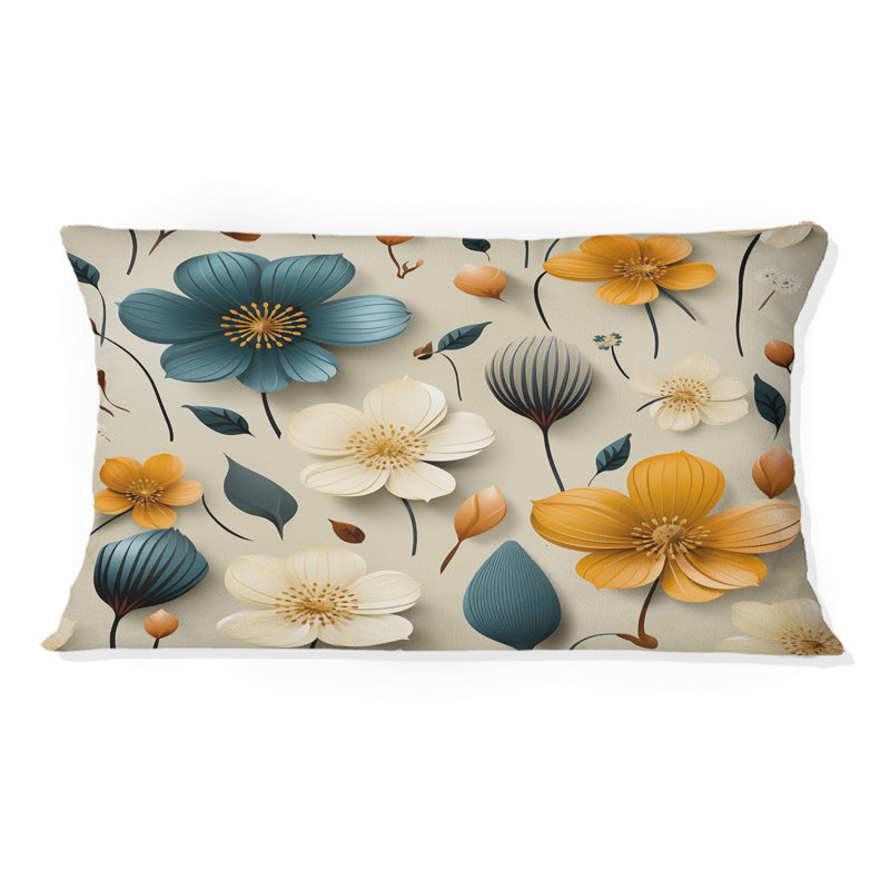 Housse de coussin rectangulaire en polyester 