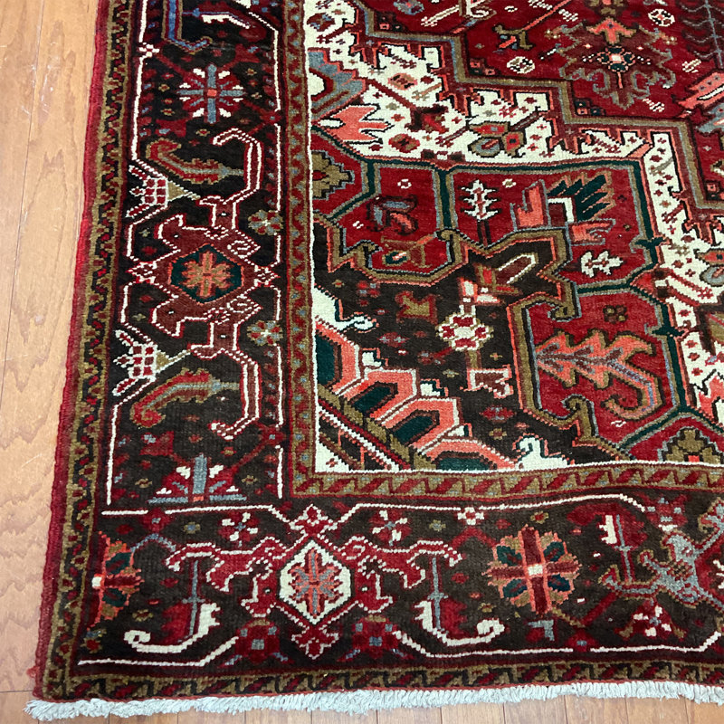 HERAT ORIENTAL Handmade Heriz Wool Rug