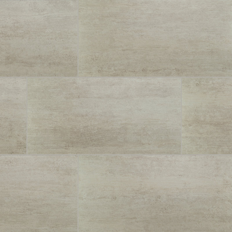 Grove 12 in. x 24 in. Matte Porcelain Stone Look Floor and Wall Tile, Nuvia