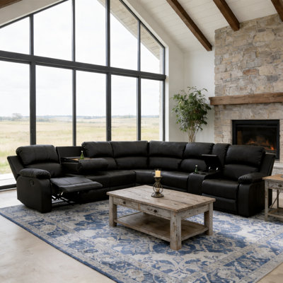 3 - Piece Upholstered Reclining Sectional