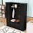 Hall Tree with Storage Bench, Cabinets, Shelves and 5 Hooks-129992814