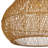 Rattan Pendant Light  Wicker Chandelier for Dining Room Kitchen Island-2059497013