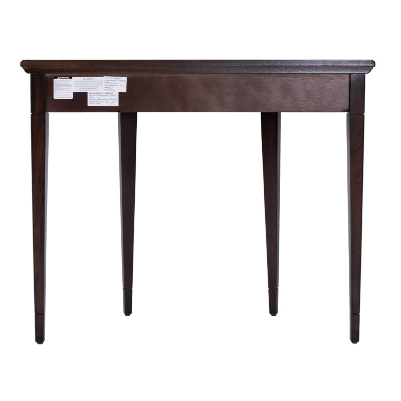 Hampton 36" Demilune Console Table, Plantation Cherry