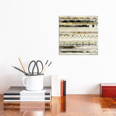 African Patchwork I by Tom Reeves - Wrapped Canvas Painting