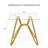 35.4-Inch Square Tempered Glass Dining Table
