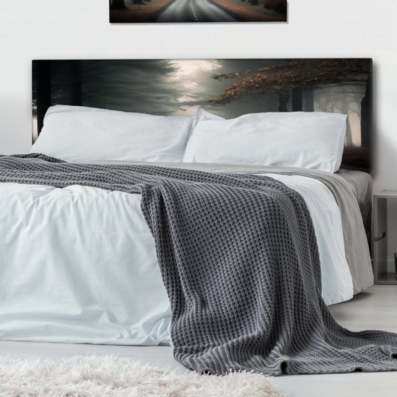 Kaylisha Upholstered Panel Headboard, Queen