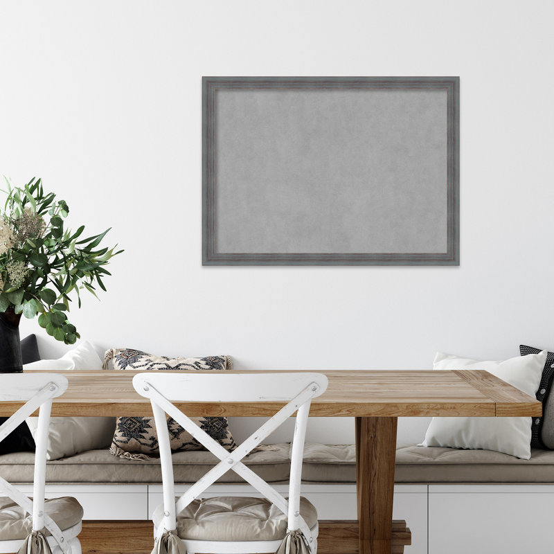 Tableau d'affichage mural magnétique, H 22 po x l 30 po x P 0,75 po