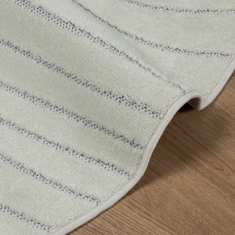 Modern Indoor and Outdoor Rug, Round 160 cm, Green