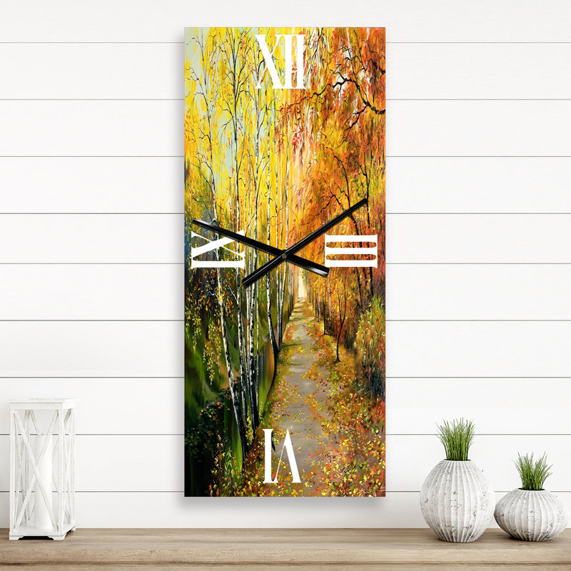 Metal Wall Clock, Large