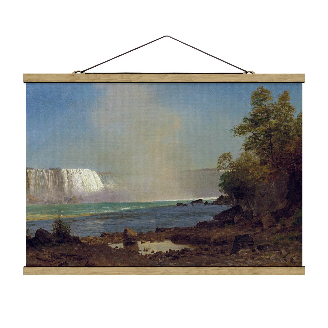 Stoffbild Niagara Falls von Albert Bierstadt