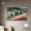 Décoration murale rustique «Ochre Hills I» par Art Remedy, cadre doré, 54 x 36-631429932-631429931