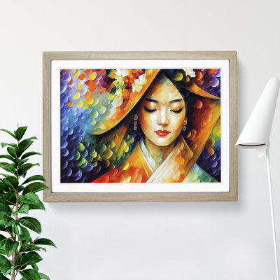 Shimmering Geisha Vol.3 Abstract - Framed Print