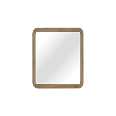 Miroir de paysage English Knotty Oak