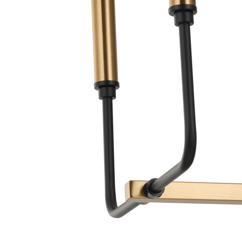 Grand luminaire suspendu en fer 12 lumières Dumb