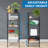 Mount-It! 5 Tier Metal Shelving Unit, Use As Pantry Shelves, Closet Racks, Shelving or Utility Shelf