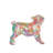 Lurah Expressionist Standing Bulldog - 9" long