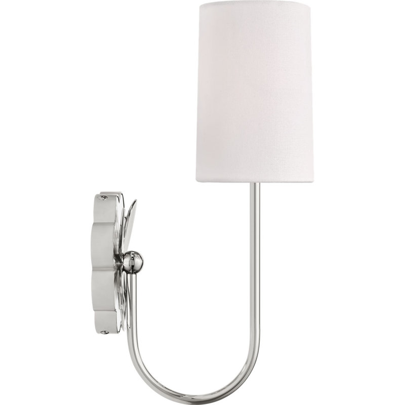 Spencer 14 Sconce, Polished Nickel
