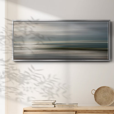 Setting Sun- Framed Canvas