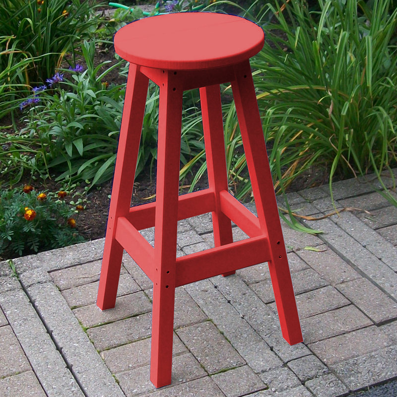 Tabouret de bar Nettie, Rouge vif