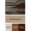 Minimalisme 21, art mural en métal brun-1728940296