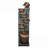 Fountains 6-Tier Rustic Industrial 56.6"H LED Lights, Indoor Outdoor Garden Patio Living Room | Resin | Brown