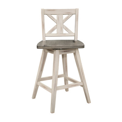 Chiho X-back Counter Height Chair(set Of 2)