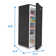 Portable 5 Cubic Feet Undercounter Upright Freezer with Adjustable Temperature Controls