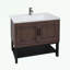 Meuble-lavabo autoportant avec lavabo, armoire et tablette ouverte-1730549595