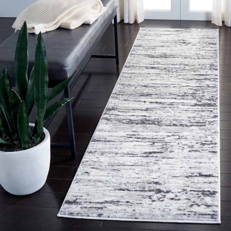 Seng 700 Performance Abstract Rug, Runner 2'2" x 12'