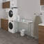 Table de travail à base ouverte en acier inoxydable l 48 po x P 14 po Express KitchQuip avec dosseret de 1,5 po-91886748