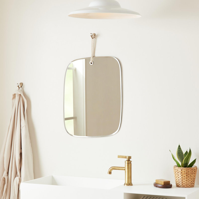 Miroir de salle de bain sans cadre 22 "x 17 3/8" Duffy