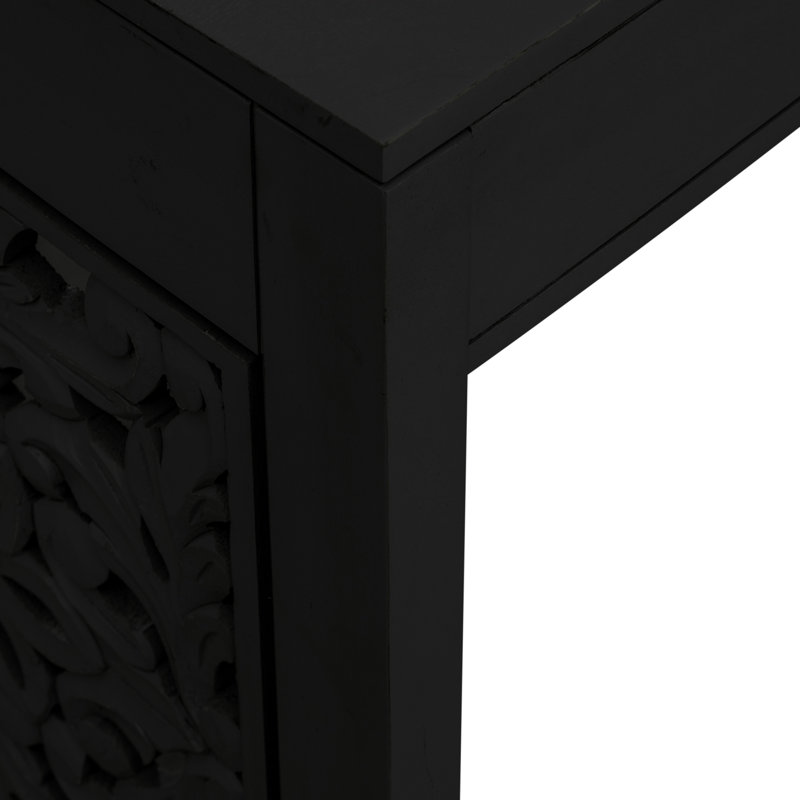 Chouteau Accent Writing Desk, Black