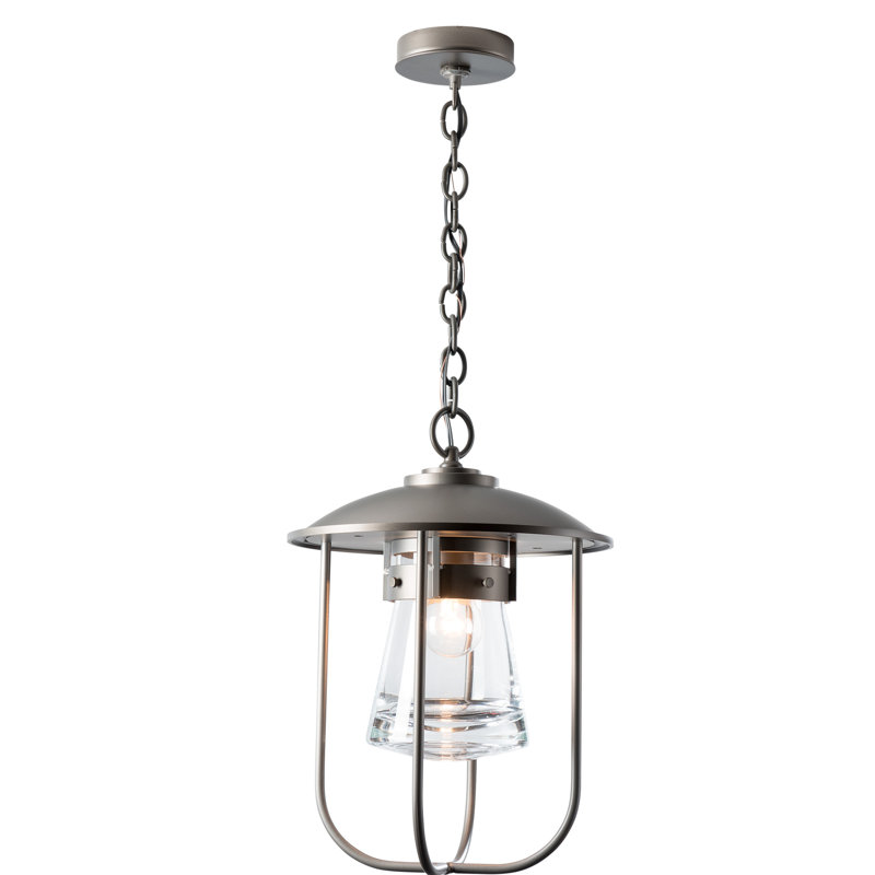 Erlenmeyer 1 - Light Outdoor Pendant, Coastal Dark Smoke