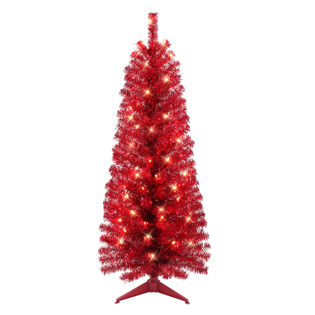 4.5' Lighted Fir Christmas Tree The Holiday Aisle®