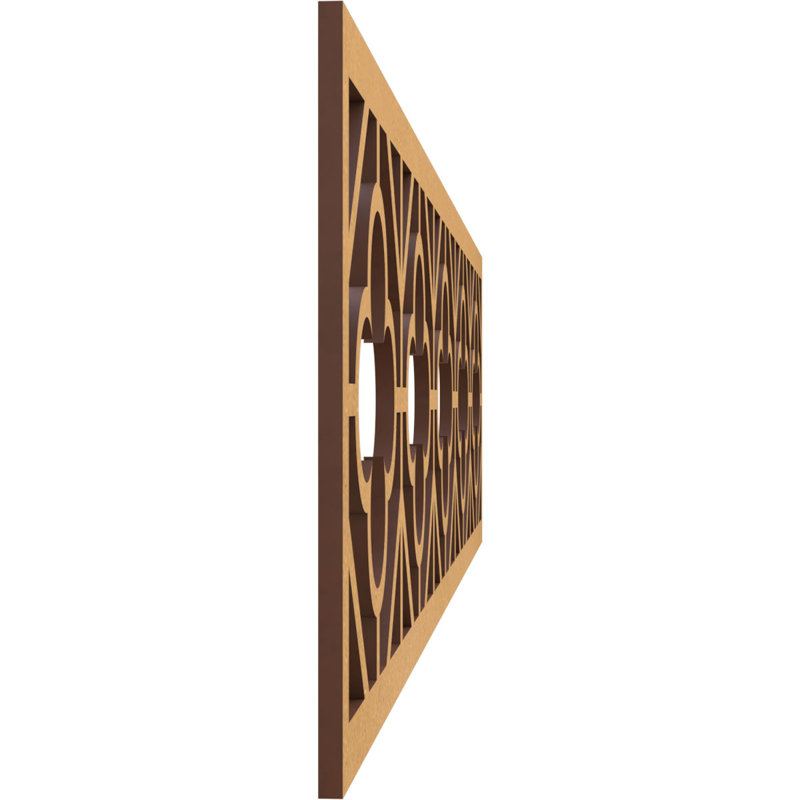 Moulure Hazelton, H 12 po x l 47 po x P 0,375 po, Bois aggloméré brut
