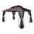 13x10 Outdoor Patio Gazebo Canopy Tent With Ventilated Double Roof And Mosquito net(Detachable Mesh Screen On All Sides),Suitable for Lawn, Garden, Backyard and Deck, Top-110583047-110583046