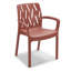 Stackable Outdoor Patio Dining Armchair
