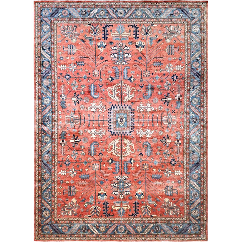 Transitional One-of-a-Kind Rectangle 10' X 13'6" Hand Knotted Area Rug