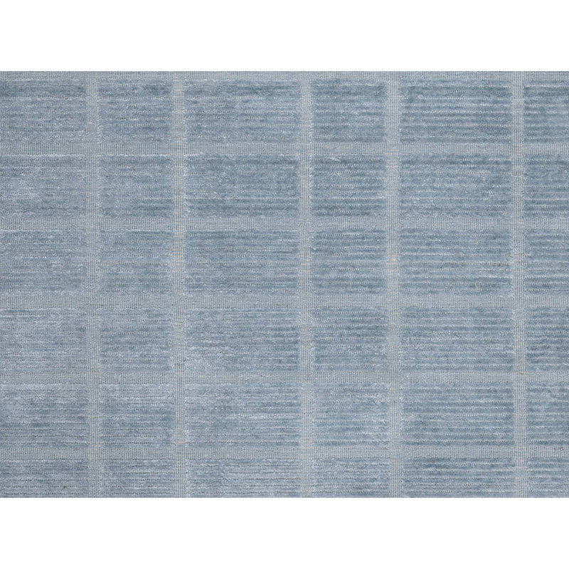 Sybile One-of-a-Kind 8'2" X 9'10" New Age Wool Area Rug Blue