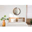 Huldar Glass Flat Wall Mirror