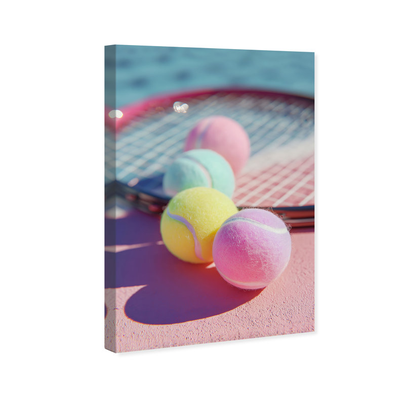 Candy Court Print by Oliver Gal, 30"H x 20"W, Gallery Wrapped