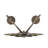 Kenneth Iron Candle Wall Light