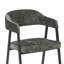 Munsley Upholstered Counter Stool with Metal Frame