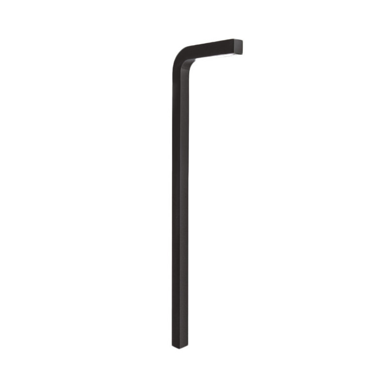 Éclairage de sentier intégré à basse tension Balance, 2700 K, Noir sur aluminium