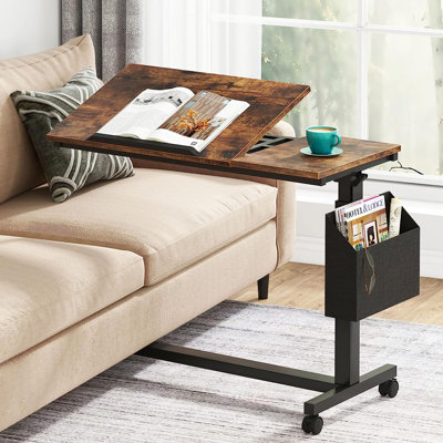 Ellzey 29.53'' tall Tray Top End Table