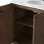 Malden Single Vanity-Satin Espresso Oak